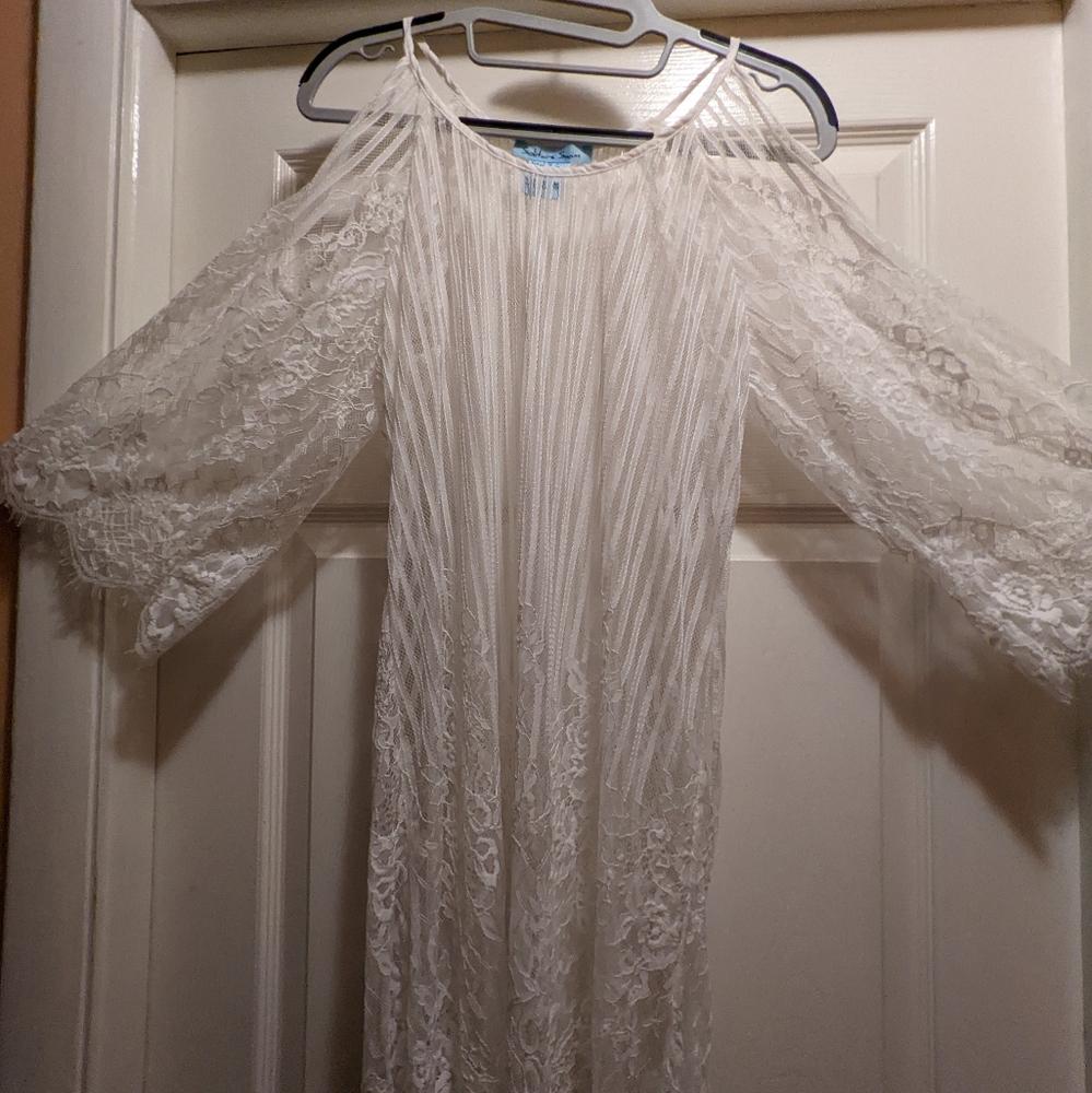 Solitaire Swim - Bridal Coverup Size Sm